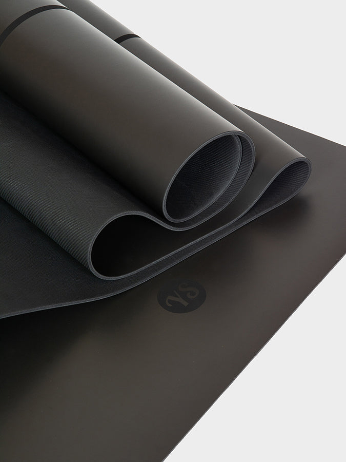 The Grip Alignment Yoga Mat 4mm Black