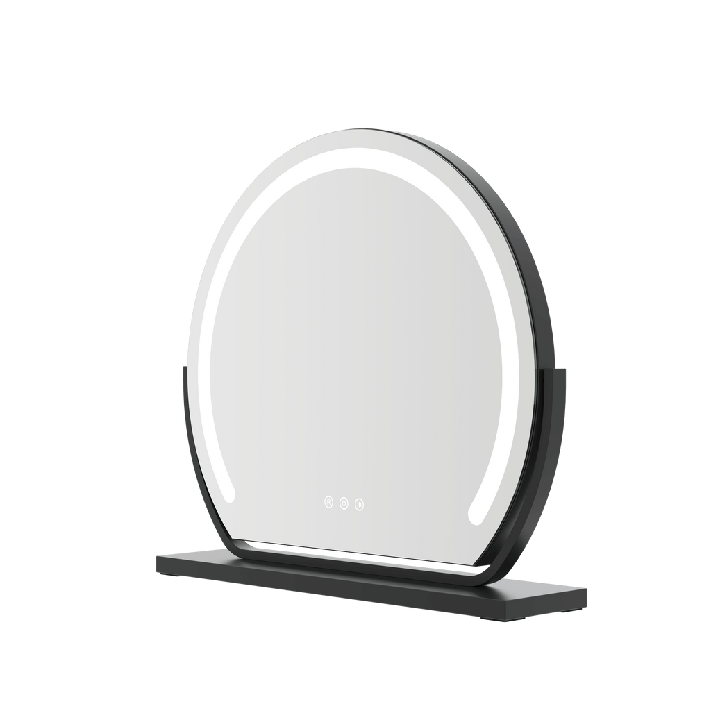 Vanity Face LED Mirror Black