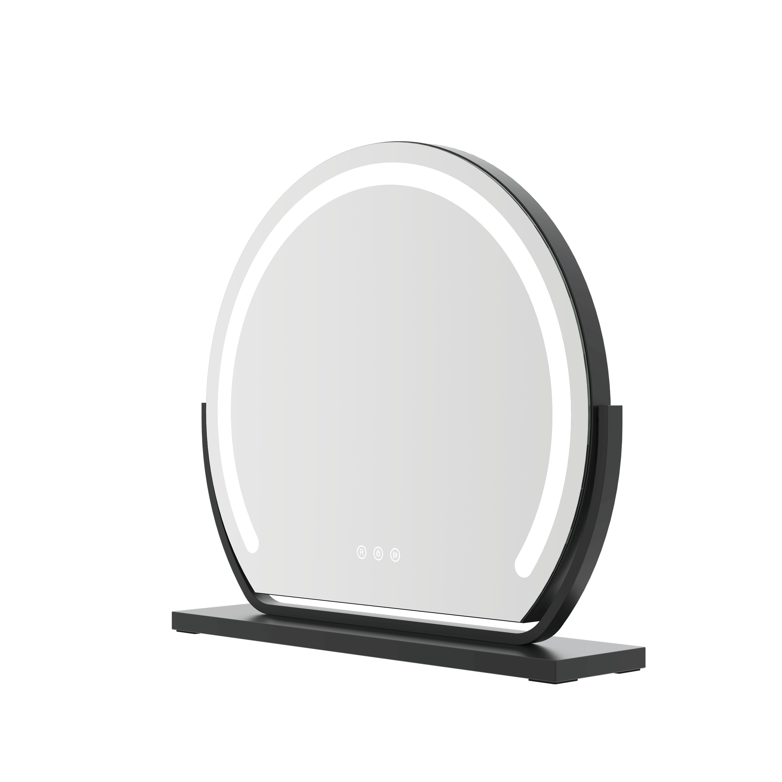 Vanity Face LED Mirror Black