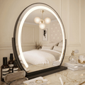 Vanity Face LED Mirror Black