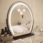 Vanity Face LED Mirror Black