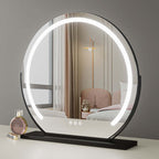 Vanity Face LED Mirror Black