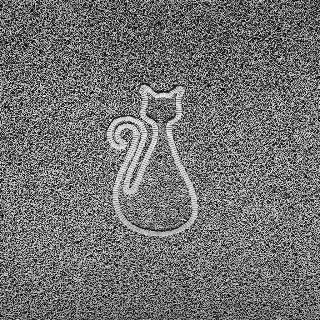 Cat Embossed Spaghetti Doormat