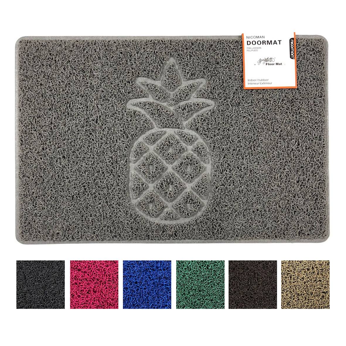 Pineapple Embossed Spaghetti Doormat