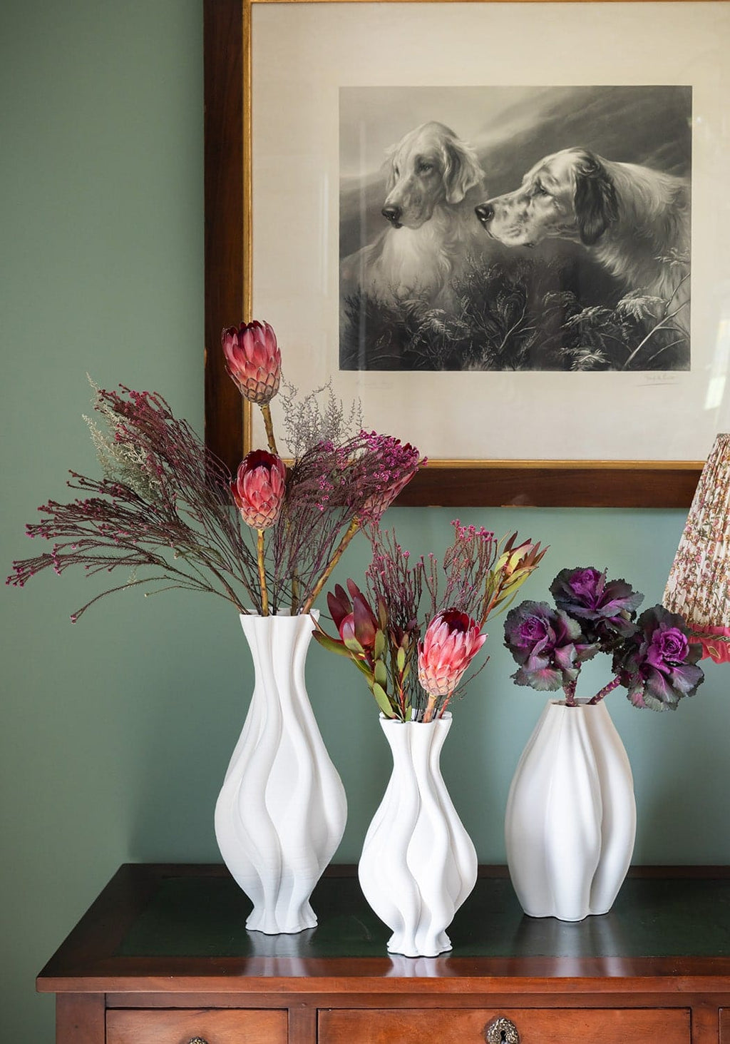 Emilie White Ceramic Vase