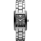 Emporio Armani AR0157 Classic Women's Rectangular Silver Watch