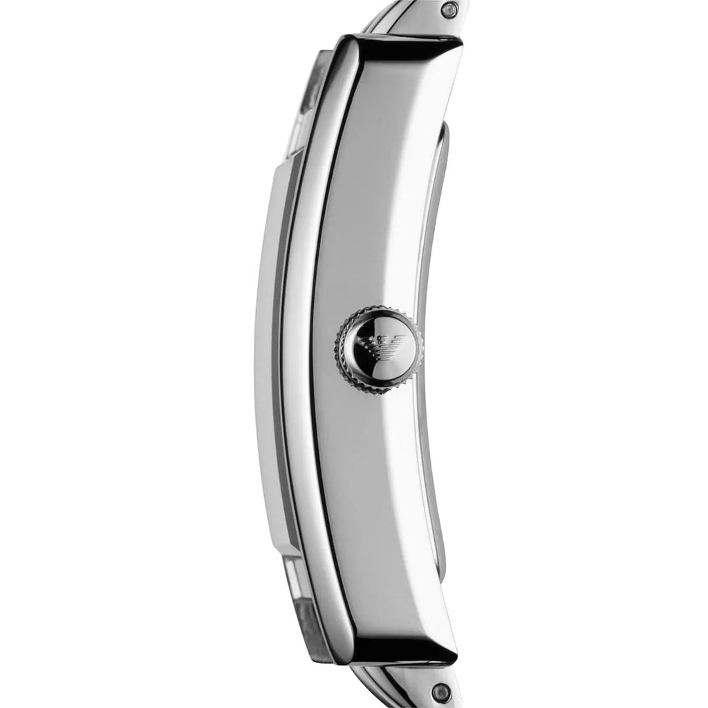 Emporio Armani AR0157 Classic Women's Rectangular Silver Watch