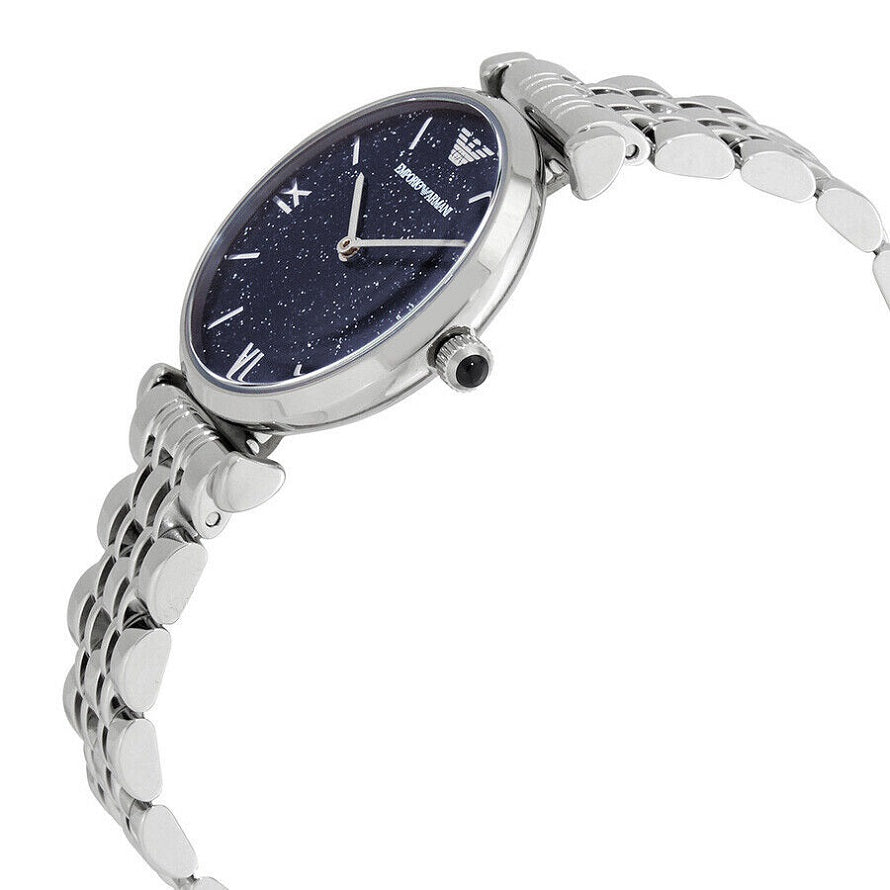 Emporio Armani AR11091 Gianni T-Bar Silver Watch