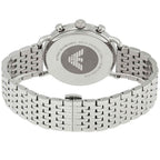 Emporio Armani AR11238 Aviator Men's Silver & Blue Watch