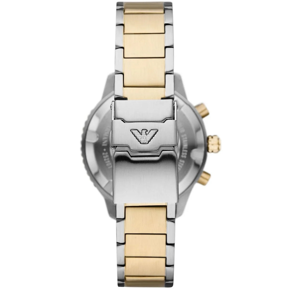 Emporio Armani AR11362 Diver Men's Two-Tone Gold Watch