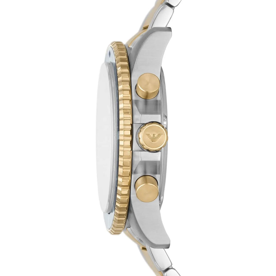 Emporio Armani AR11362 Diver Men's Two-Tone Gold Watch