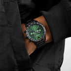 Emporio Armani AR11472 Mario Men's Black & Green Watch