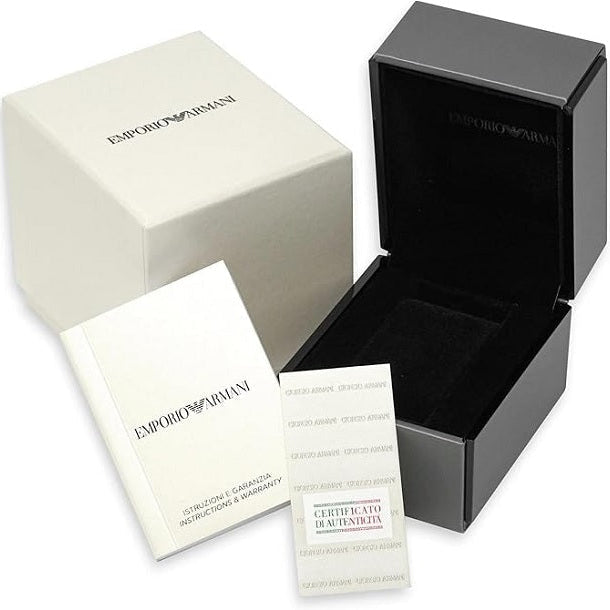 Emporio Armani AR1424 Leo Men's White Ceramic Watch