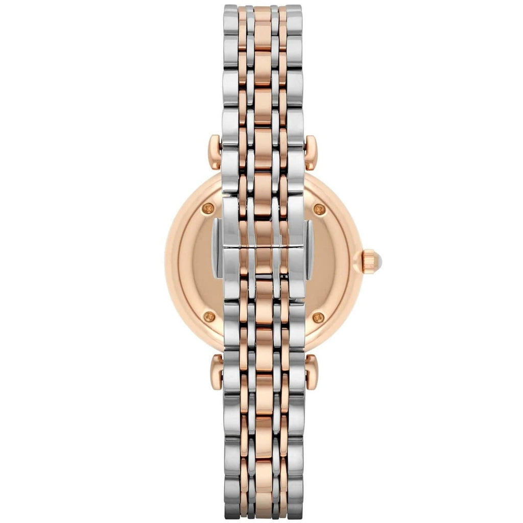 Emporio Armani AR1683 Gianni T-Bar Women's Two-Tone Watch
