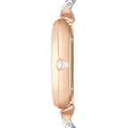 Emporio Armani AR1683 Gianni T-Bar Women's Two-Tone Watch