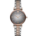Emporio Armani AR1725 Gianni T-Bar Women's Two-Tone Watch