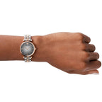 Emporio Armani AR1725 Gianni T-Bar Women's Two-Tone Watch