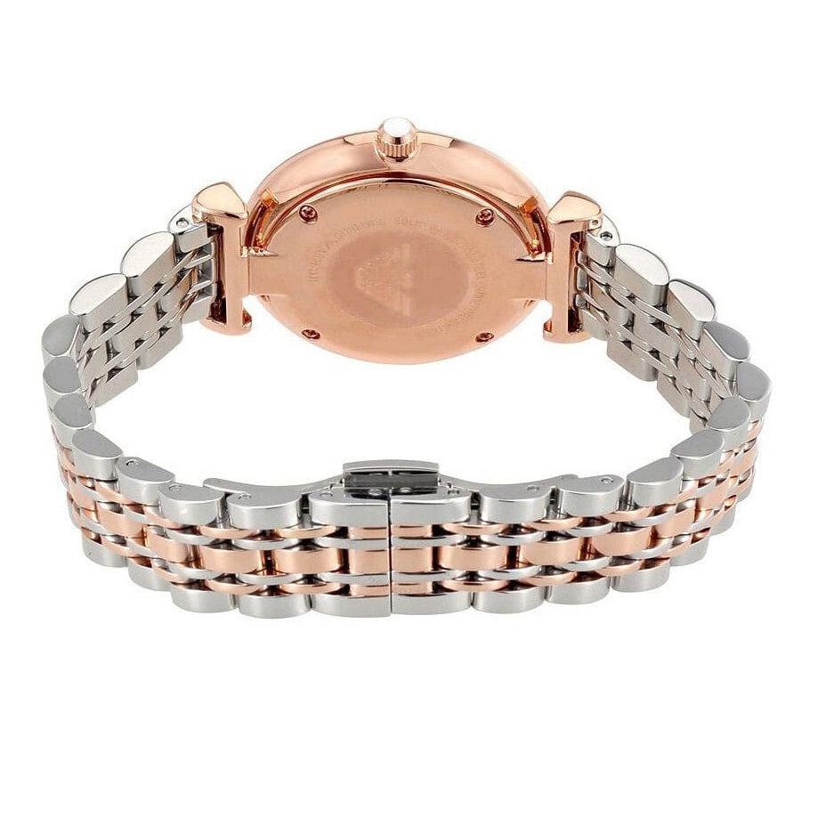 Emporio Armani AR1840 Gianni T-Bar Women's Two-Tone Watch