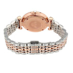 Emporio Armani AR1840 Gianni T-Bar Women's Two-Tone Watch