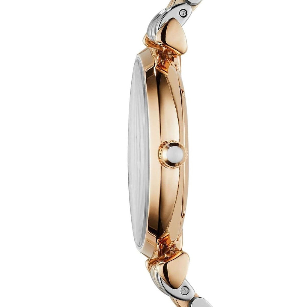 Emporio Armani AR1840 Gianni T-Bar Women's Two-Tone Watch