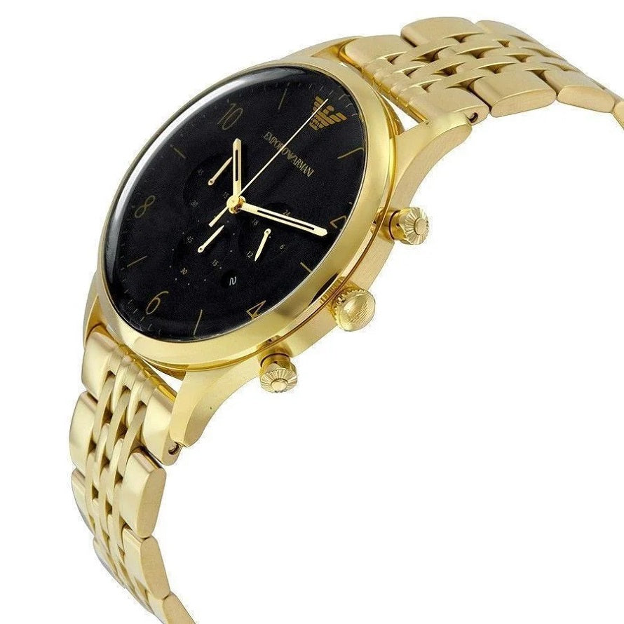 Emporio Armani AR1893 Beta Men's Gold & Black Watch