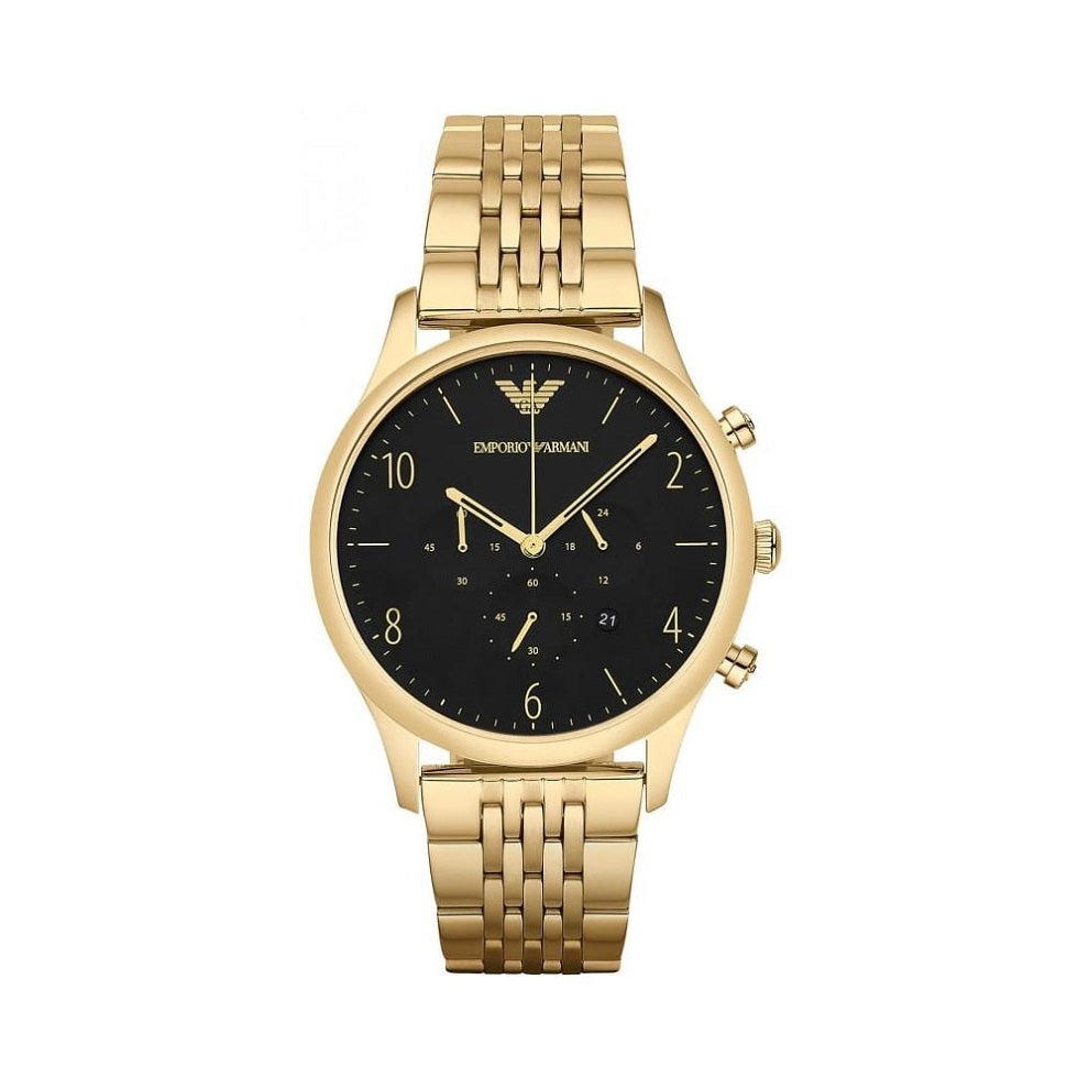 Emporio Armani AR1893 Beta Men's Gold & Black Watch