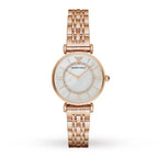 Emporio Armani AR1909 Gianni T-Bar Women's Rose Gold Watch