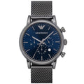 Emporio Armani AR1979 Luigi Men's Grey Mesh Watch