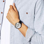 Emporio Armani AR2432 Classic Men's Silver & Black Watch