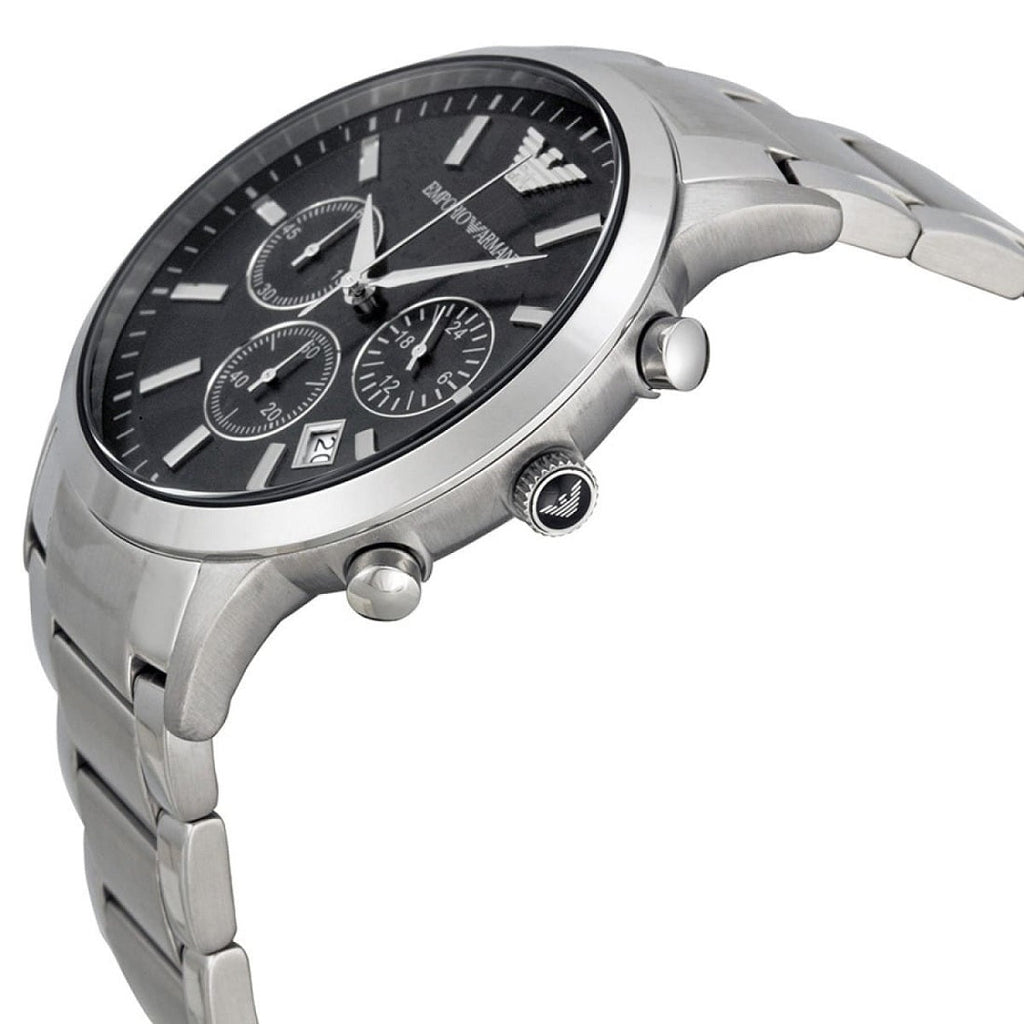 Emporio Armani AR2434 Renato Men's Silver Watch