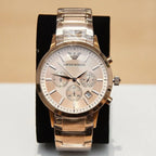 Emporio Armani AR2452 Renato Men's Rose Gold Watch