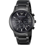Emporio Armani AR2453 Renato Men's Blackout Watch