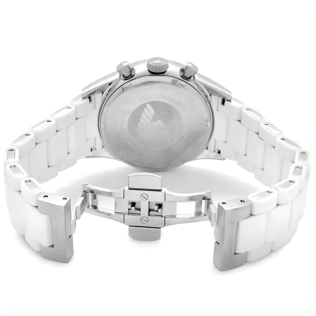 Emporio Armani AR5859 Sportivo Men's White Silicone Watch
