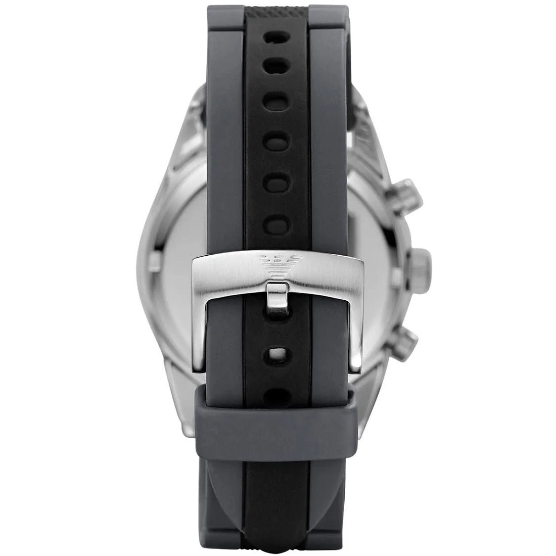 Emporio Armani AR5866 Sportivo Men's Black & Grey Silicone Watch