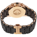 Emporio Armani AR5905 Sportivo Men's Black & Rose Gold Watch