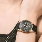 Emporio Armani AR5906 Sportivo Women's Black & Rose Gold Watch