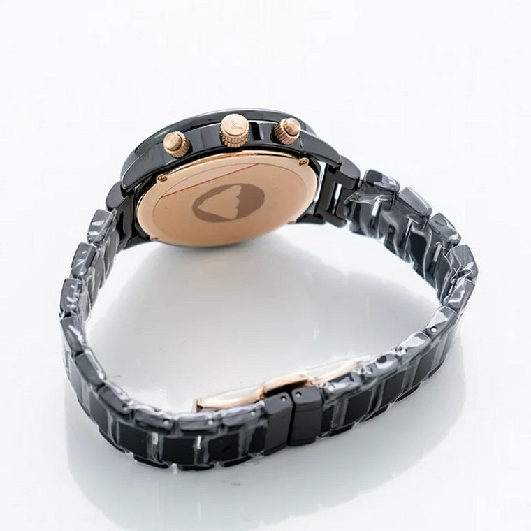 Emporio Armani AR70002 Mario Men's Black Ceramic Watch