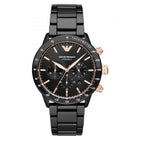 Emporio Armani AR70002 Mario Men's Black Ceramic Watch