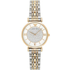Emporio Armani AR8031 Gianni T-Bar Women's Two-Tone Watch