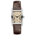 Emporio Armani AR0154 Classic Men's Rectangular Beige Watch