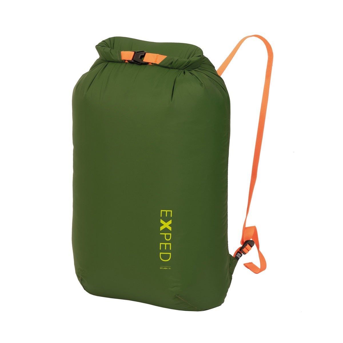 Exped Splash 15 Waterproof Backpack Dark Green