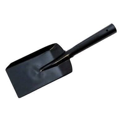 Black Metal Coal Shovel