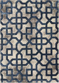 Avanti Navy Moroccan Rug