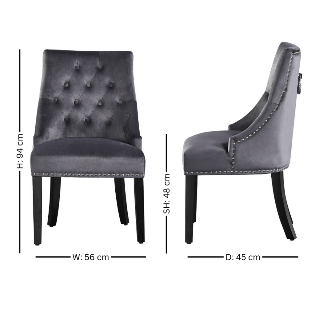 LUX Velvet Dining Chair