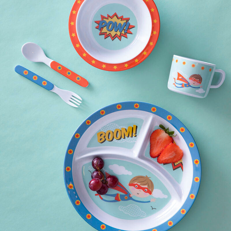 Kids Super Rupert Dinner Set