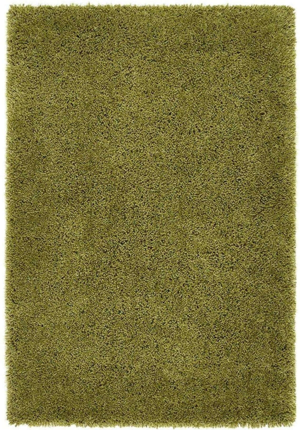 Chicago Olive Green Shaggy Rug 200X290 cm