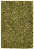 Chicago Olive Green Shaggy Rug 200X290 cm