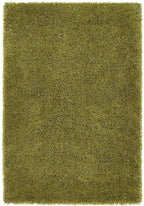 Chicago Olive Green Shaggy Rug 200X290 cm