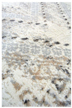 Abstract Vintage Cream & Grey Rug