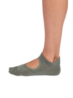 ToeSox Full Toe Bellarina Women's Yoga Grip Socks